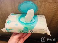 img 1 attached to Pampers Aqua Pure Wipes: Four-Pack for Gentle and Effective Baby Care review by Busaba Lek ᠌