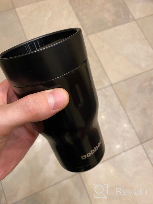 img 1 attached to ☕ Matte Thermo Mug Bobber Tumbler - 0.47L review by Ewa Nowak ᠌