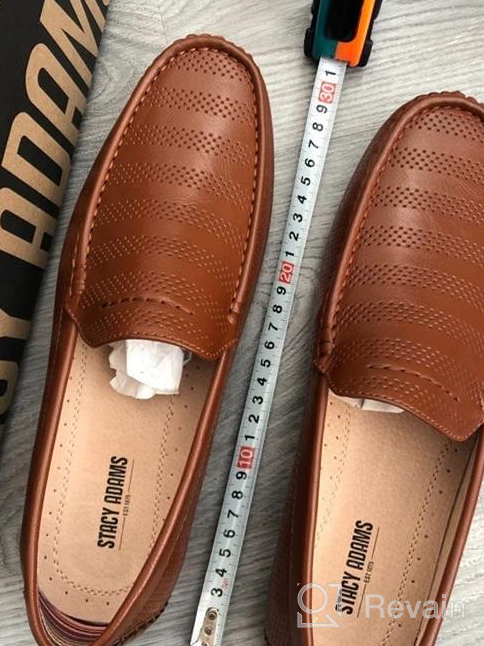 img 1 attached to Men's STACY ADAMS Cirill Driving Loafer Shoes review by Kartik Starks
