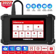 🔧 thinkcar obd2 scanner, 2022 newest thinkscan sr4 car diagnostic scan tool - lifetime free update, abs/srs/ecm/tcm system diagnostic + oil/epb/sas reset code reader, battery test, autovin, android 7.0 логотип