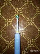 img 1 attached to Braun Oral-B 4210201321439 CrossAction Toothbrush Heads: Pack of 10 with Cleanmaximiser Bristles for Comprehensive Oral Care review by Abhijit Abhijit ᠌
