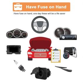 img 3 attached to 🔌 Riseuvo 140pcs Low Profile Mini Blade Fuses Set with Puller Tool - Car Automotive Low Profile Mini Blade Fuses Assortment (2 3 5 7.5 10 15 20 25 30 35 AMP)