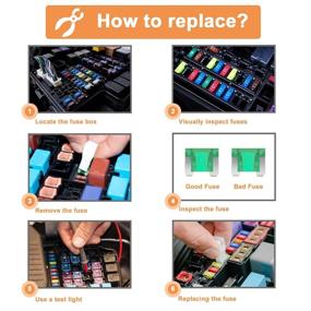 img 2 attached to 🔌 Riseuvo 140pcs Low Profile Mini Blade Fuses Set with Puller Tool - Car Automotive Low Profile Mini Blade Fuses Assortment (2 3 5 7.5 10 15 20 25 30 35 AMP)