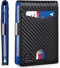 img 4 attached to Zitahli Wallet Capacity Blocking Minimalist Men's Accessories : Wallets, Card Cases & Money Organizers