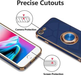 img 2 attached to EYZUTAK Electroplated Shockproof IPhone Plus Car Electronics & Accessories