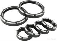 🛵 xmt-moto harley touring electra street road tri glide 1996-2013 gauge burst bezel kit логотип