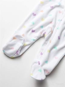 img 1 attached to 👶 Unisex Babies' Microfleece Footed Sleep and Play: 2-Pack from Amazon Essentials