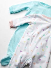 img 3 attached to 👶 Unisex Babies' Microfleece Footed Sleep and Play: 2-Pack from Amazon Essentials