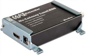 img 2 attached to Mirabox HDMI Coax Extender Receiver Over Single RG59/RG-6U Coaxial Cable With F Type Coaxial Connectors,HSV375-RX