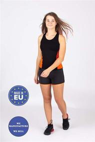 img 3 attached to 🩳 ActiveFit: Performance Athletic Shorts for Girls' Workout Clothing