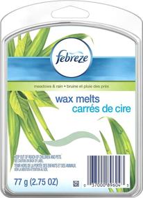 img 4 attached to Febreze Meadows & Rain Wax Melts Air 🌿 Freshener (1 Count, 2.75 Ounce) - Enhance your SEO!