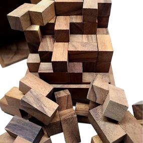 img 1 attached to Challenge Yourself With The Monster Z Wood Puzzle - Difficult Puzzles For Teens And Adults