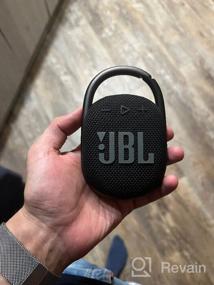 img 5 attached to JBL Clip 4 - Портативная мини-колонка с Bluetooth, мощным звуком, сильными басами, защитой IP67 от воды и 10 часами воспроизведения (восстановленная)