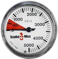 scubamax pressure gauge pga-pr-06 for diving logo
