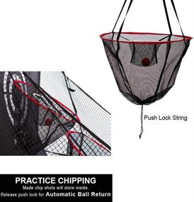 img 1 attached to 2-Pack Spornia SPG-7 Golf Bundle With Practice Net, Mat, Swing Indicator & Chipping Target Basket