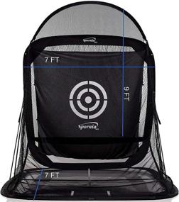 img 3 attached to 2-Pack Spornia SPG-7 Golf Bundle With Practice Net, Mat, Swing Indicator & Chipping Target Basket