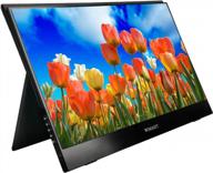 enhance your viewing experience with wimaxit m1560ct2 ultra slim 15.6" touchscreen hd monitor - 1920x1080 resolution logo