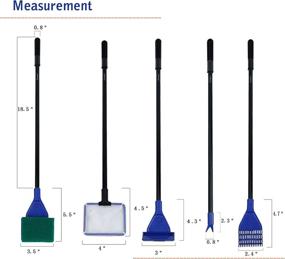 img 3 attached to Powkoo Aquarium Cleaning Multi Tool Scraper