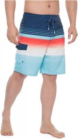 img 3 attached to Quick-Dry Board Shorts: Rokka&Rolla Men'S 4-Way Stretch Swim Trunks For Comfortable Beach And Pool Swimwear
