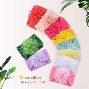 img 1 attached to YWYT Turban Cotton Cloth Toddler Baby Care ~ Hair Care