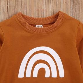 img 1 attached to Ambabe Newborn Sweatshirt Pullover Matching Apparel & Accessories Baby Girls : Clothing