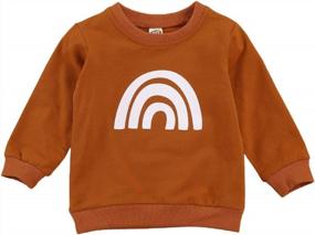 img 4 attached to Ambabe Newborn Sweatshirt Pullover Matching Apparel & Accessories Baby Girls : Clothing