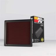 🔍 k&amp;n engine air filter: high performance replacement for 2010-2019 jeep/dodge suv v6/v8 logo