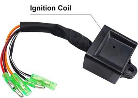 img 1 attached to 🔥 High-quality Qnbes Ignition Coil Spark Plug CDI with Regulator & Stator for Yamaha Blaster YFS200 97-01 - Perfect Replacement for Ignition Engine Module 3FL-85540-10-00, 3KJ-82310-10-00, 3JM-85560-00-00