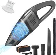 high power 120w/8000pa cordless car vacuum cleaner - deep detailing cleaning kit with storage bag logo