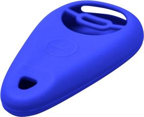 img 1 attached to 🔵 Enhance Your Key Fob's Protection with Keyless2Go Silicone Cover - FCC CWTWB1U819, Blue