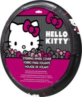 🎀 optimized search-engine friendly steering wheel cover - hello kitty ribbon design logo