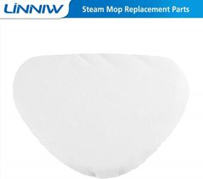 img 3 attached to LINNIW 6 Pack Washable Microfiber Pads For SKG 1500W Steam Mop - Your Ultimate Cleaning Partner
