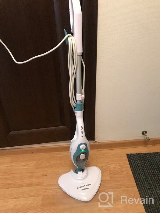 img 2 attached to Steam mop Ariete Steam Mop 4164, white/blue review by Adam Dziarnowski ᠌