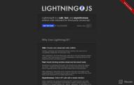 img 1 attached to Lightning.Js review by John Larsen