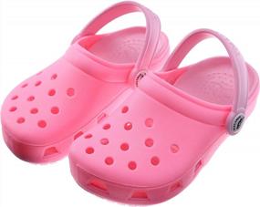 img 3 attached to Comfortable And Lightweight Water Sandals For Kids - Perfect For Summer Outdoor Fun!