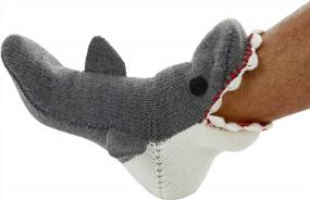 img 4 attached to Крокодил сумасшедший! Получите забавные носки с животными для мужчин и женщин - идеальный подарок!