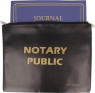 secure your documents with the 14" x 10" notary bag logo