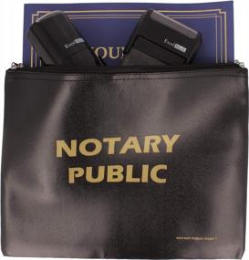 img 1 attached to Secure Your Documents With The 14" X 10" Notary Bag