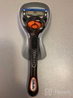 img 1 attached to Gillette ProGlide Shield Power 🪒 Men's Razor Handle with 1 Blade Refill review by Anson Keith ᠌