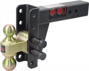 img 4 attached to TOPTOW 64381 Adjustable Trailer Tow Hitch | Dual Ball 2" & 2-5/16", 6-1/2" Drop, 22K Capacity