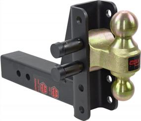 img 3 attached to TOPTOW 64381 Adjustable Trailer Tow Hitch | Dual Ball 2" & 2-5/16", 6-1/2" Drop, 22K Capacity
