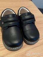 img 1 attached to 👞 Comfortable Boys' Leather Loafers - Femizee Toddler Shoes review by Victor Halla