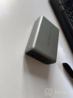 img 1 attached to Wall charger Satechi 100W USB-C PD Compact GaN Charger, 100W, space gray review by Hideo Tsuchida ᠌