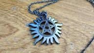 img 1 attached to Hematite Anti Possession Symbol Pentagram Necklace by LUX ACCESSORIES - Novelty Charm for Enhanced SEO review by Jeremy Romero