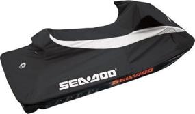 img 1 attached to 🌊 OEM Sea-Doo GTI SE Wake Black Light Grey Cover 2006-2010 (Part #280000462) - Brand New