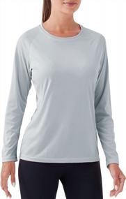 img 4 attached to Stay Sun-Safe And Stylish With NAVISKIN'S UPF 50+ Long Sleeve Shirts For Women