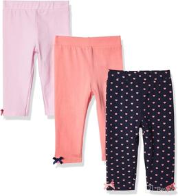 img 4 attached to Hudson Baby Cotton Leggings Hearts Apparel & Accessories Baby Boys - Clothing