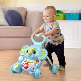 img 1 attached to 🐘 VTech Musical Elephant Walker for Toddlers - Toddle, Stroll & Play with Ease!