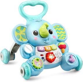 img 4 attached to 🐘 VTech Musical Elephant Walker for Toddlers - Toddle, Stroll & Play with Ease!