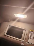 img 1 attached to Toyota Highlander Sun Visor Replacement - Passenger Side With Light (2008-2013) By SAILEAD review by Justin Ewing